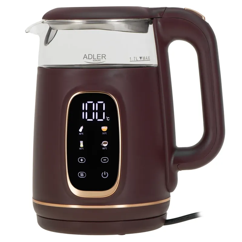 ADLER AD 1305 BuG Fierbător digital 2200W 1.7L Nu rata