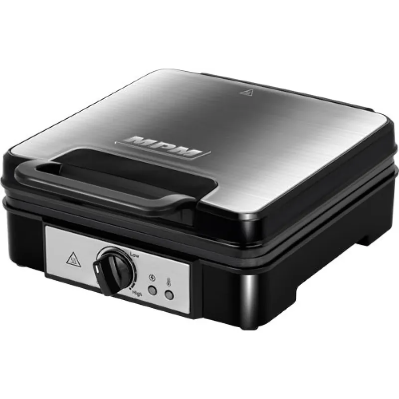 MPM MGO-36M Aparat vafe XL 1200 W inoxidabil oţel / negru Disponibil imediat
