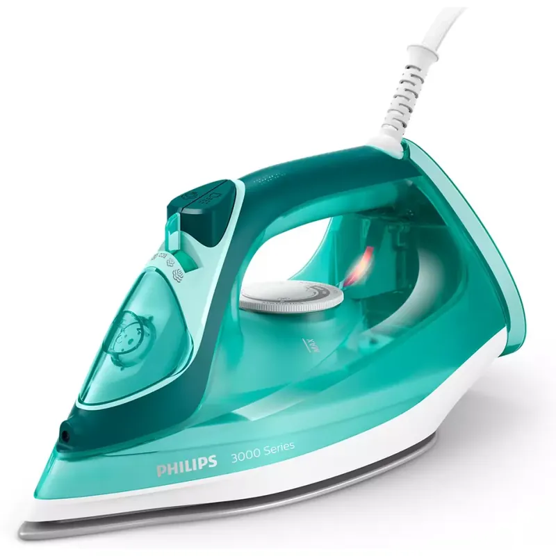PHILIPS DST3030/70 3000 Series Fier de călcat cu abur 2400 W 300 ml turcoaz Ofertă specială