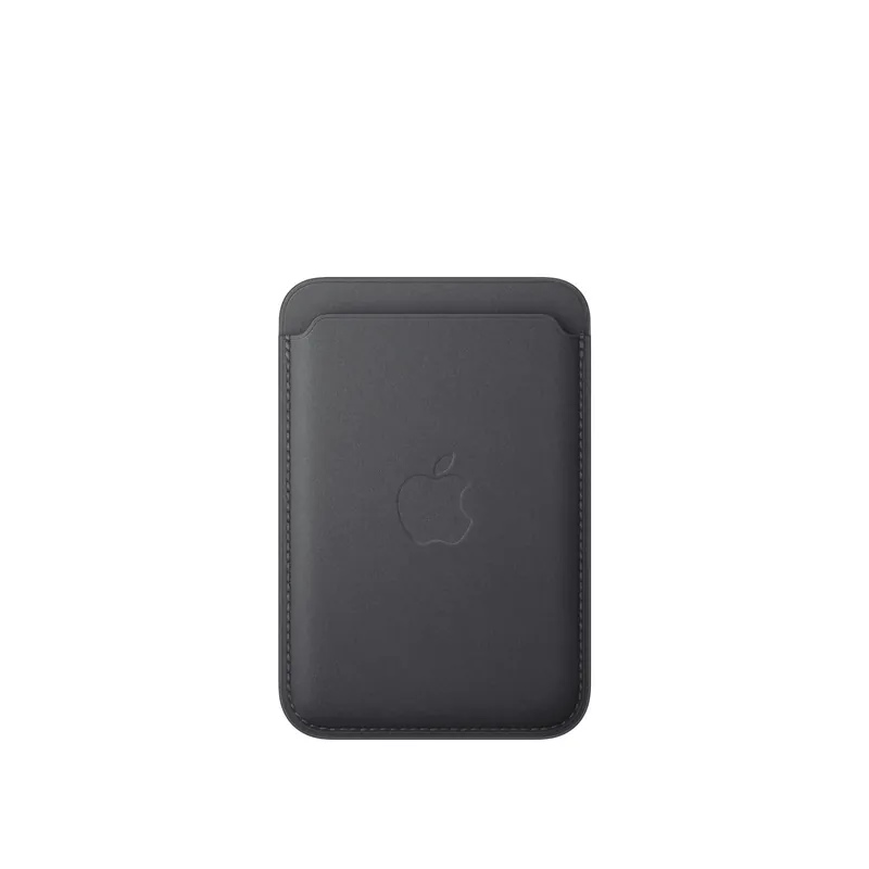 Popular APPLE MagSafe fix FineWoven 2024 iPhone portofel din material textil negru