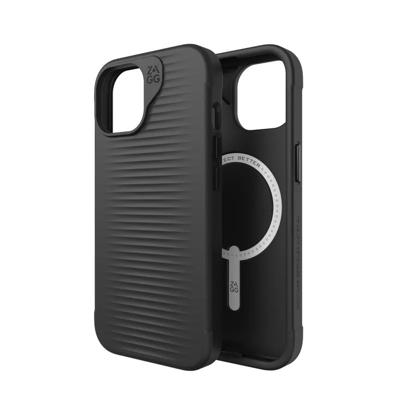 ZAGG Luxe Snap spate iPhone 13 / 14 / 15 negru Preț mic