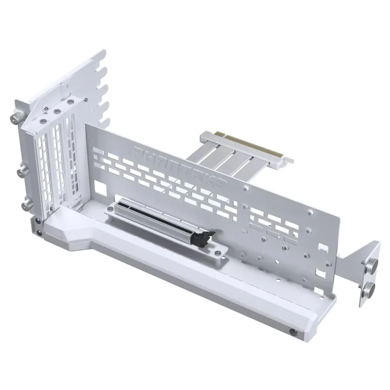 PHANTEKS Premium PCIe Gen5 vertical GPU-tartó alb Preț mic