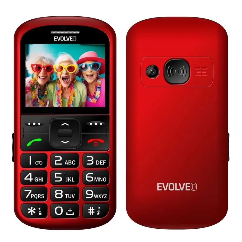 EVOLVEO EasyPhone XS EP-570 roșu Noutate
