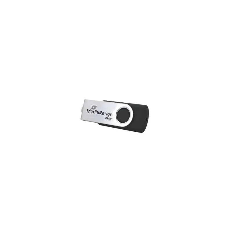 MEDIARANGE MR911 32GB USB 2.0 Argint-negru Retur ușor