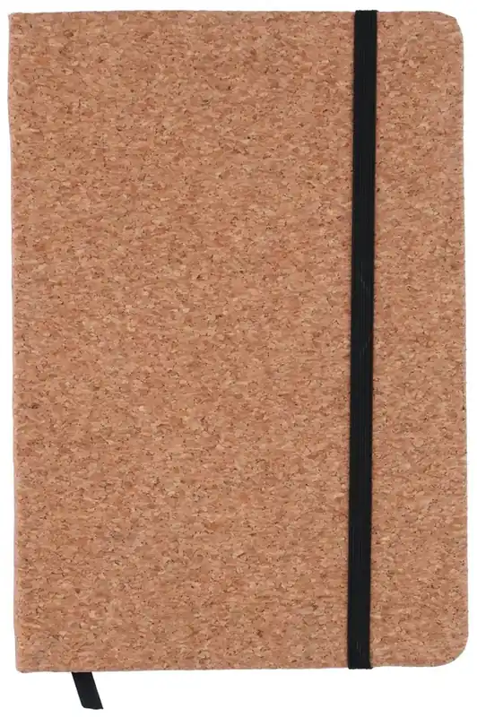 Disponibil imediat CRAFT A5 banda de cauciuc 128 pagină linia caiet corkwood