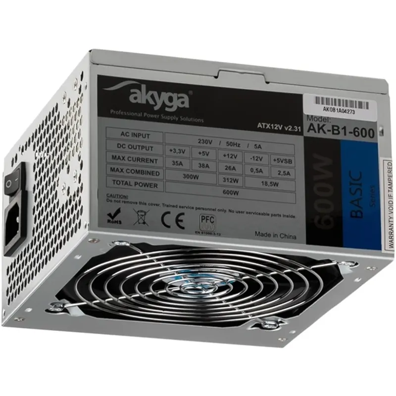 AKYGA AK-B1-600600W80 Plus Whitesursă Ofertă exclusivă