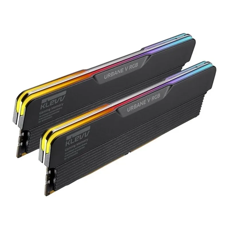 Livrare gratuită KLEVV 32GB URBANE V RGB DDR5 6000MHz CL28 KIT KD5AGUA80-60B280V