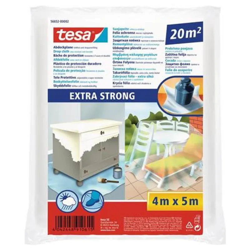 Expediere rapidă TESA Extra Strong 56652 capac Layer rezistent la pas extra puternic 5 m x 4 m