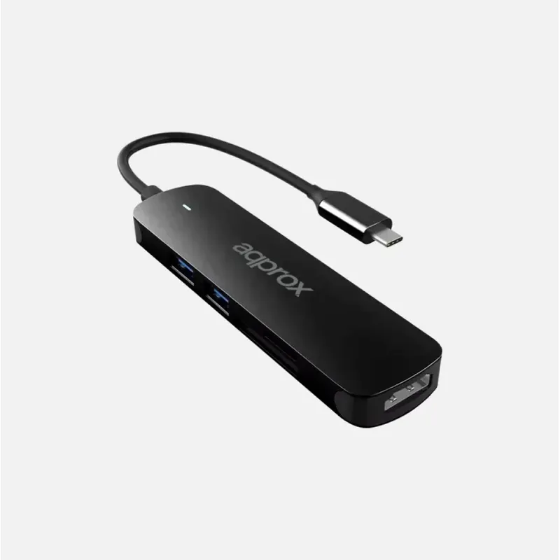 Preț mic APPROX APPC45 5-in-1 USB Type-C Adapter