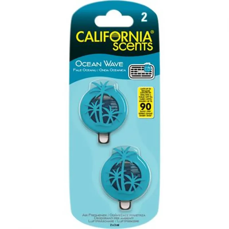 Plată sigură California Scents odorizant mini diffúzer Ocean Wave