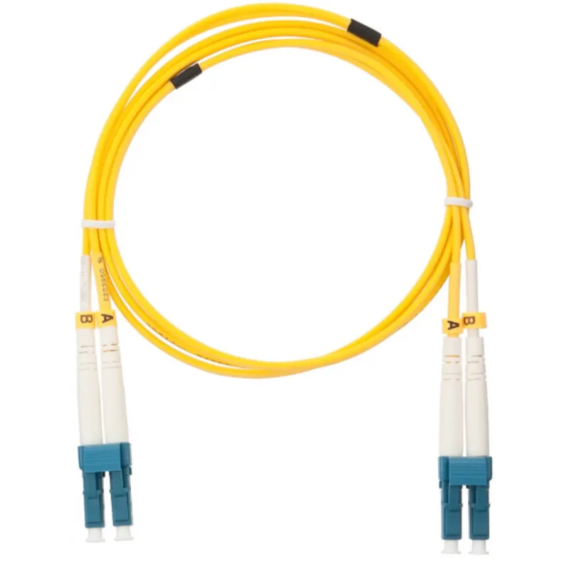 NIKOMAX Fiber Optic LC Conector Galben 5m NMF-PC2S2C2-LCU-LCU-005 Promoție