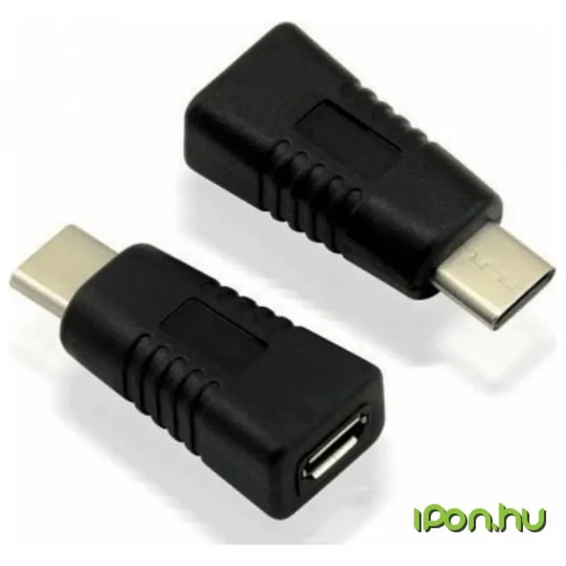 Transport gratuit VALUELINE USB 3.1 Type C Micro USB Convertor Negru 5cm 12.99.3190-10