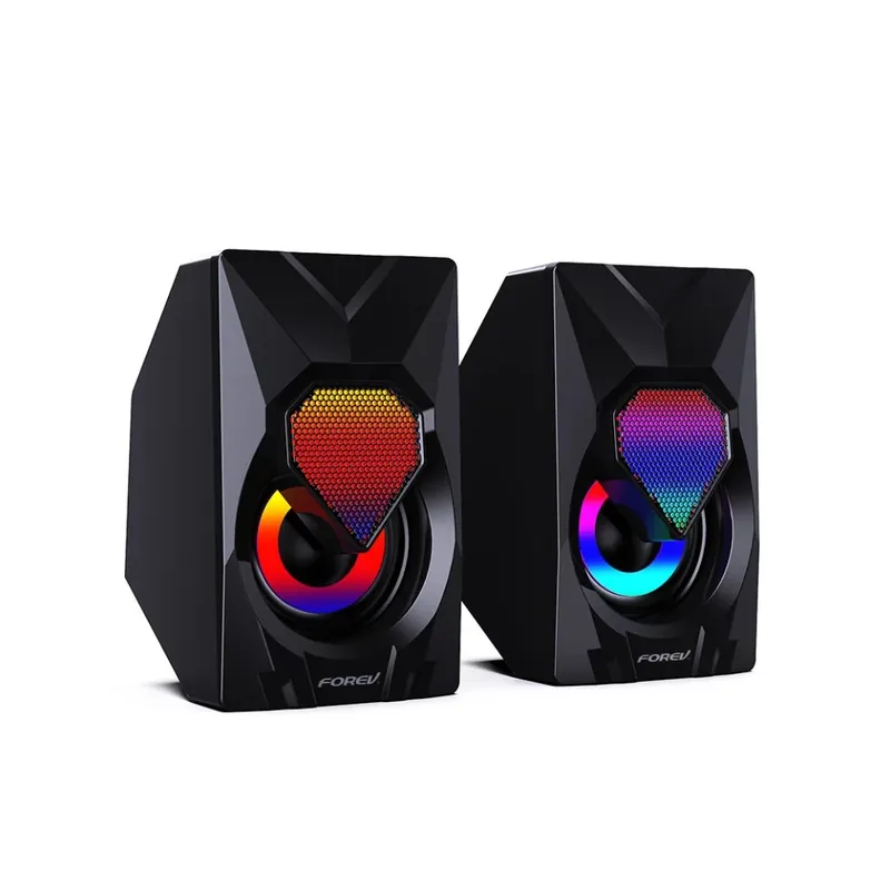 FOREV FV-209 2.0 Difuzor negru RGB Livrare gratuită