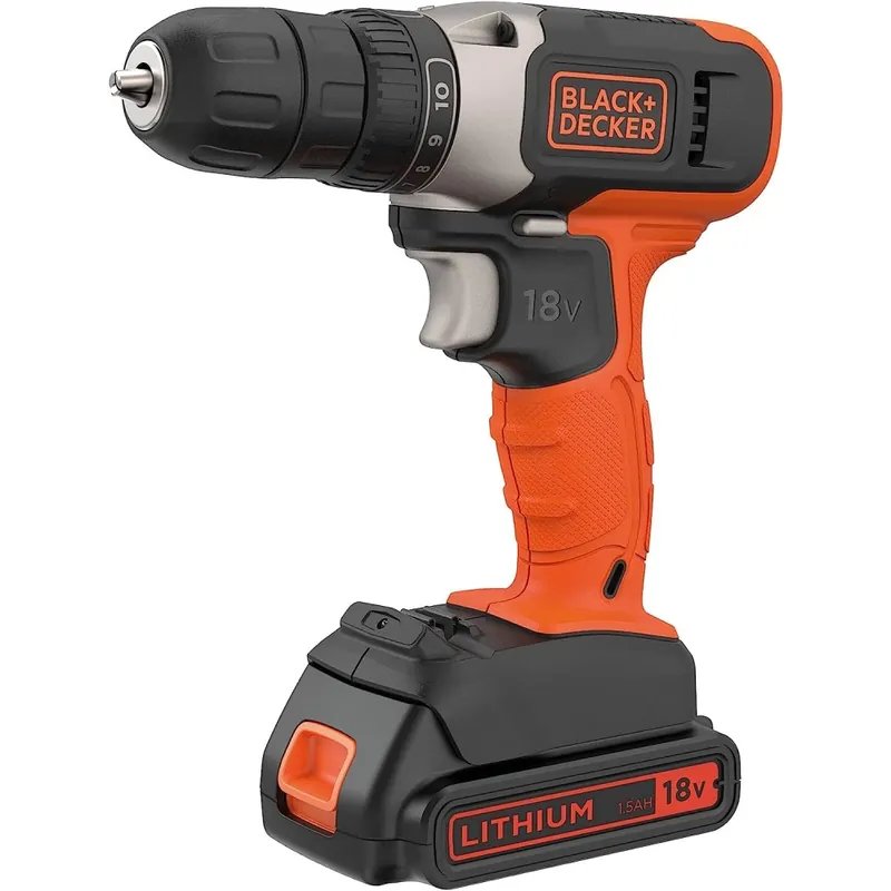 BLACK AND DECKER BCD001C1-QW Cu acumulator burghiu 18V + 1.5Ah akku Reducere