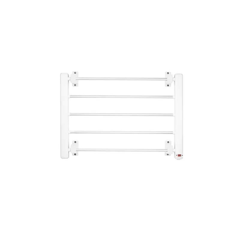 JOCCA 2209 mural electric uscător de prosoape radiator aluminiu 65W Alumínium/Fehér Livrare gratuită