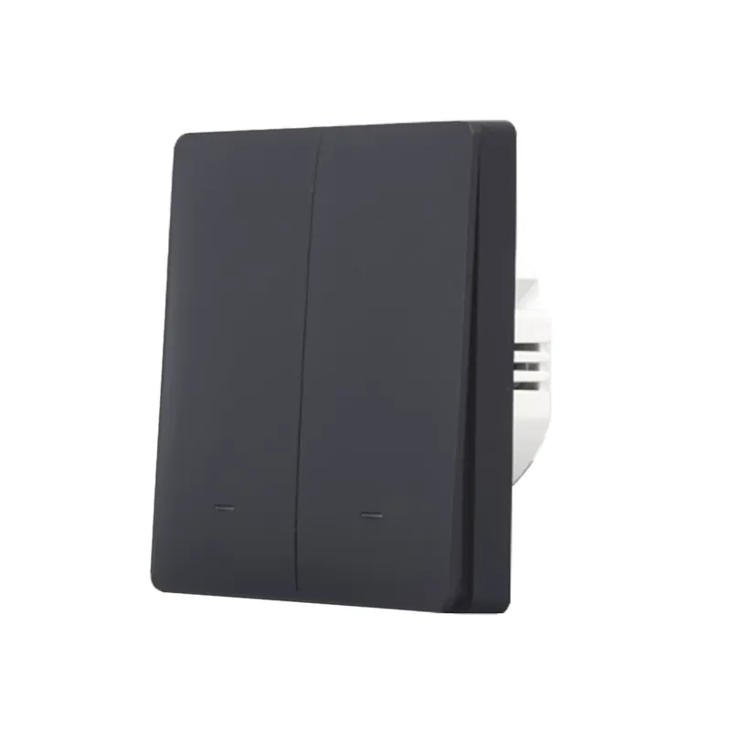 Nu rata SMARTWISE SMW-BUN-B62-ZBRF-B B62 UNI Zigbee 3.0 + RF 2 circuit inteligent intrerupator negru