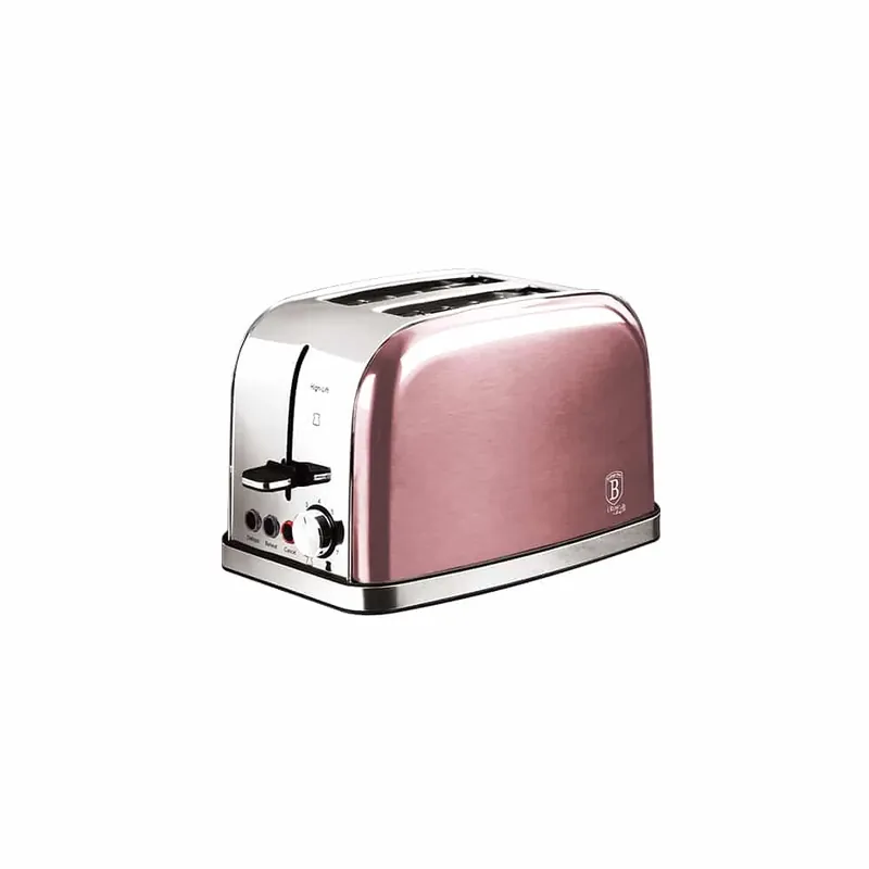 BERLINGER HAUS BH/9389 I-Rose Collection prăjitor de pâine 850W metal roz Super ofertă