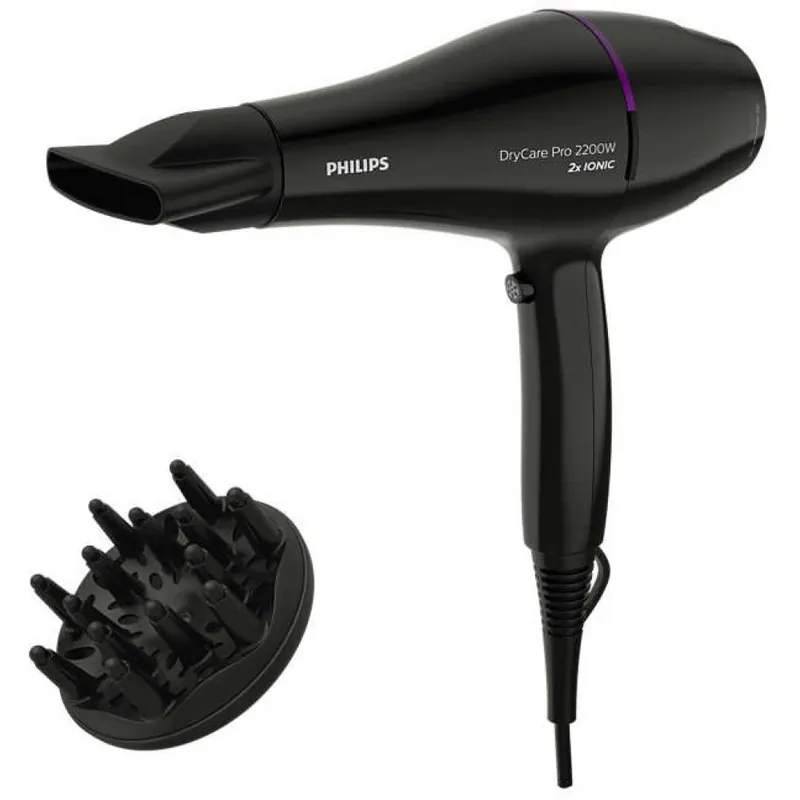 PHILIPS BHD274/00 DryCare Pro uscător de păr 2200 W negru Ofertă specială