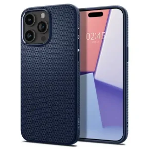 SPIGEN Liquid Air backplate iPhone 15 Pro albastru Cumpără acum
