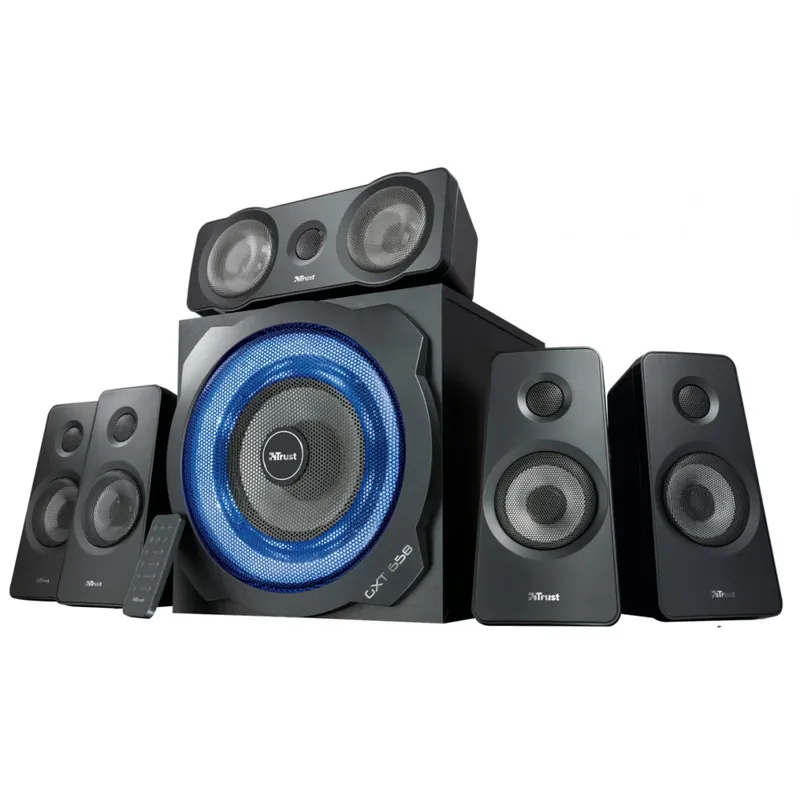 Preferatul clienților TRUST 21738 GXT 658 Tytan 5.1 Surround Speaker System