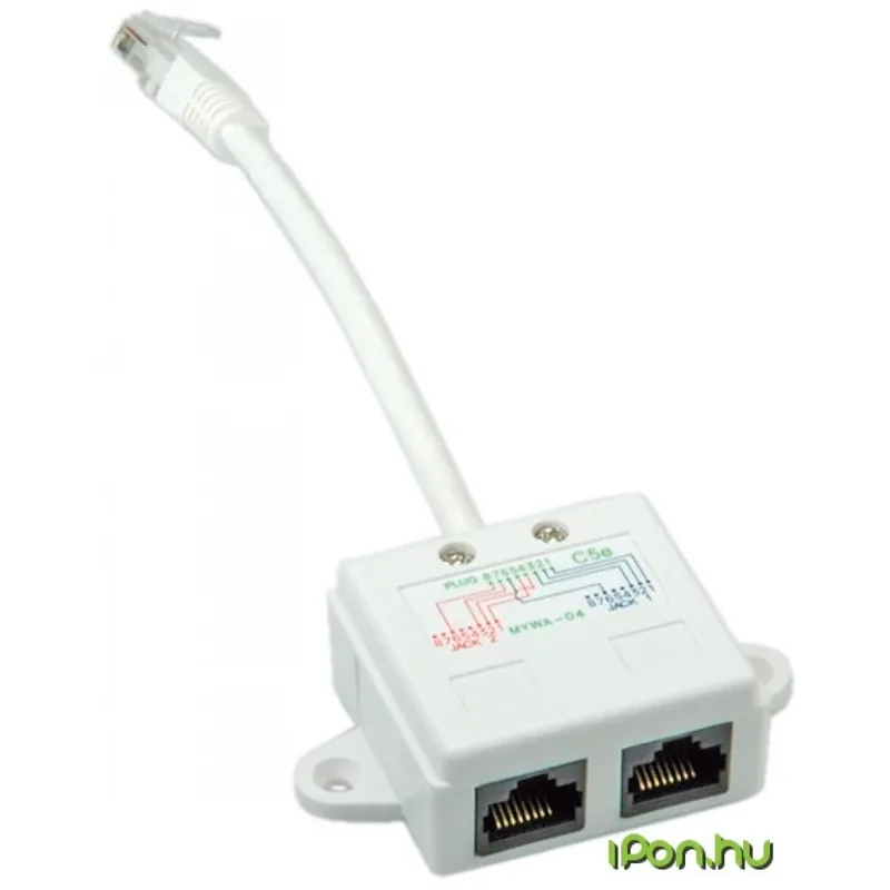 ROLINE UTP Splitter Alb 17cm 21.99.3045 Super ofertă
