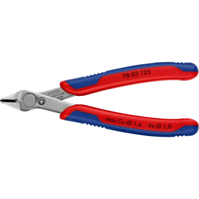 Ieftin KNIPEX 78 03 125 Electronic Super Knips tăietor patent