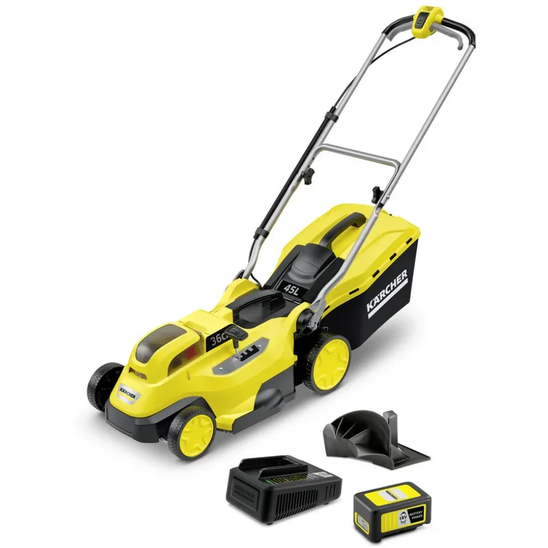 KARCHER 1.444-421.0 LMO 18-36 cu acumulator mașină de tuns iarba set Preț promoțional