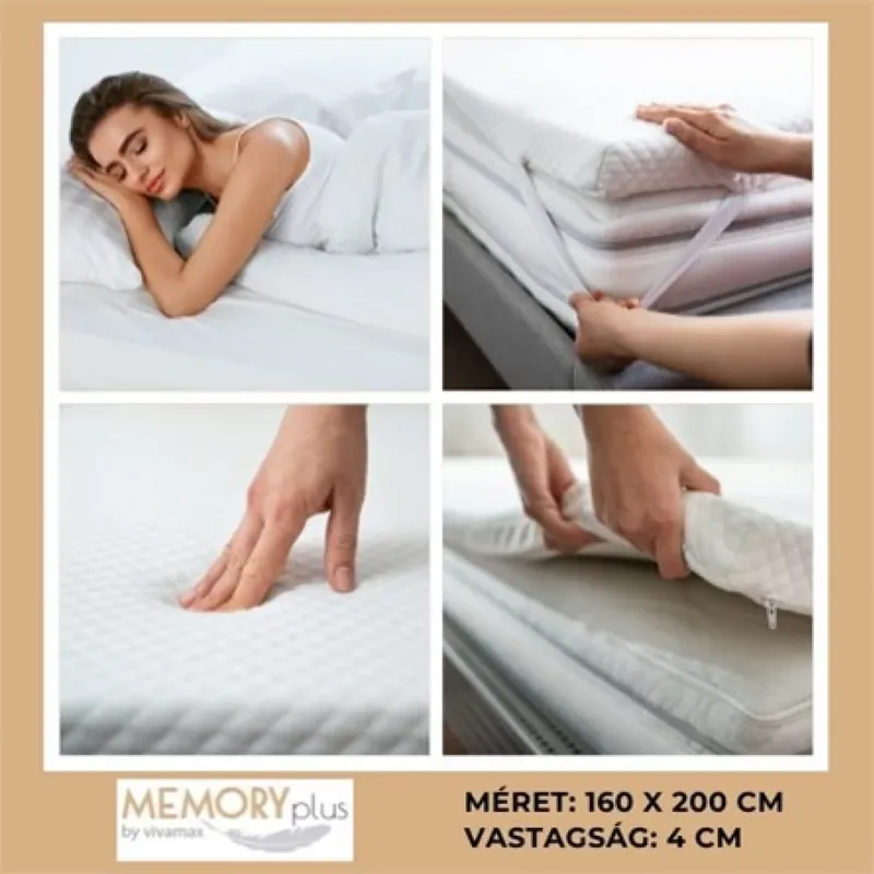 Reducere specială VIVAMAX memorie capac saltea (160x200x4cm)