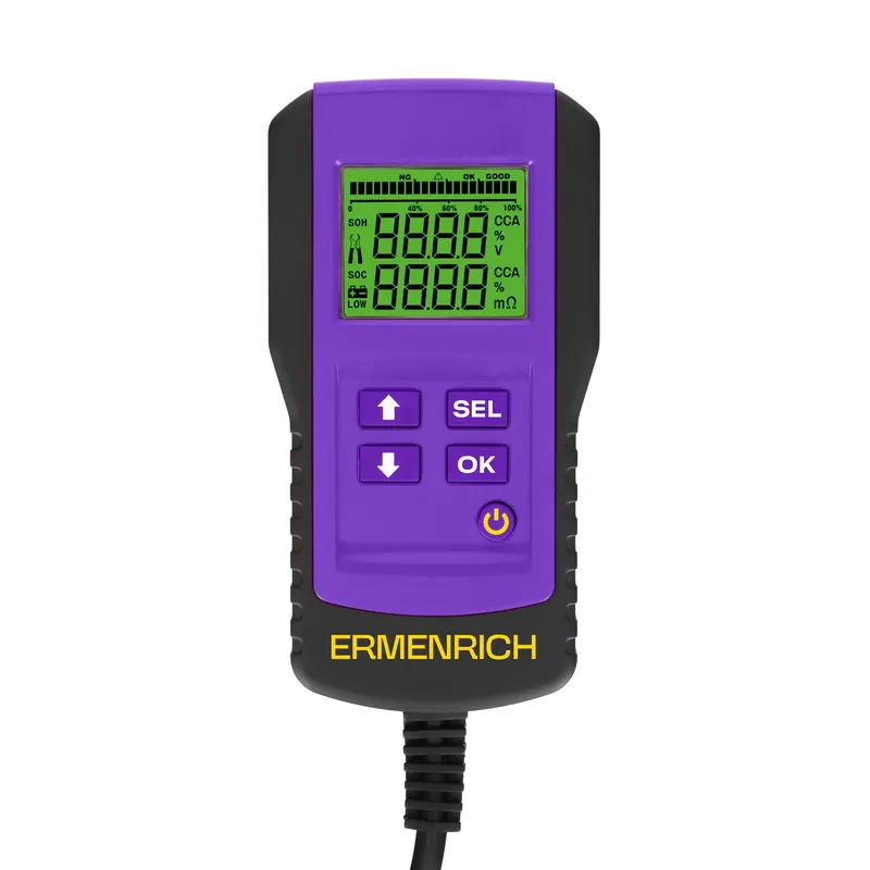 Transport gratuit LEVENHUK Ermenrich Zing AL45 tester baterie lila