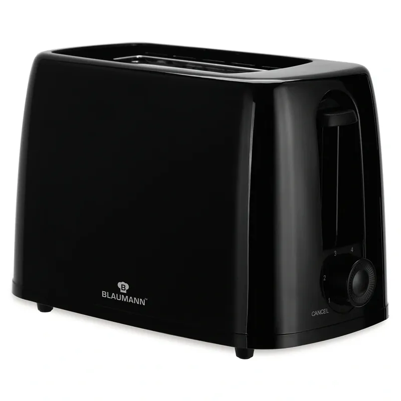 Transport gratuit BLAUMANN BL-9004 prăjitor de pâine 2 felii 650W Negru