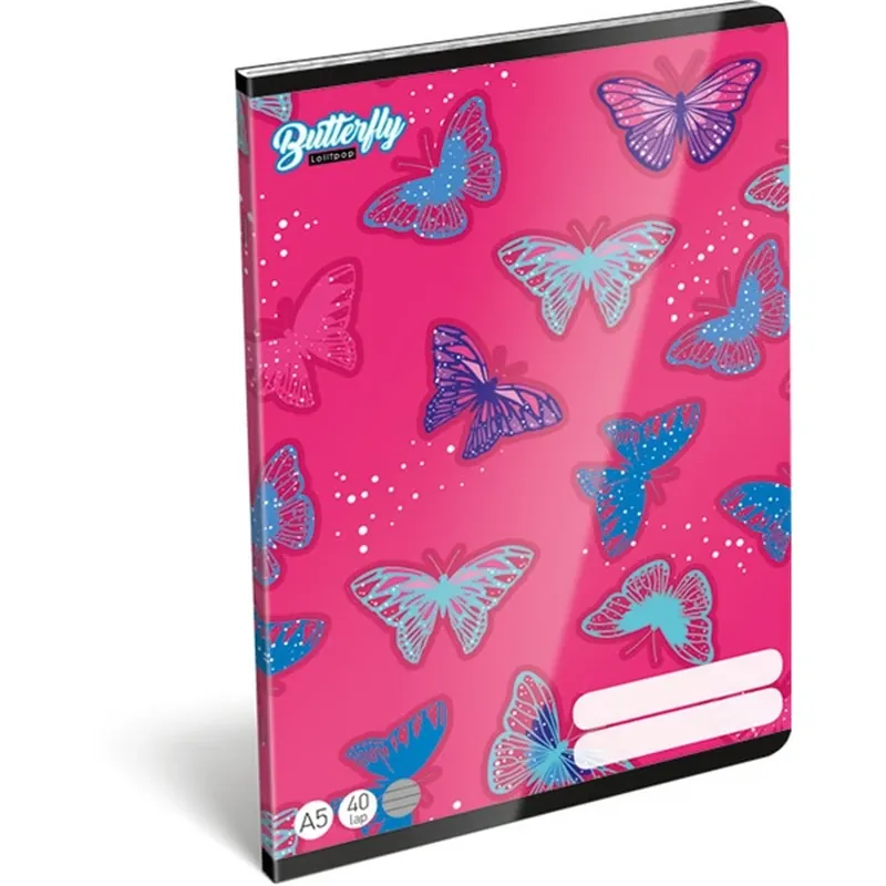 Ofertă LIZZY CARD Lollipop Butterfly FSC A5 40 plat fixat linia broșură