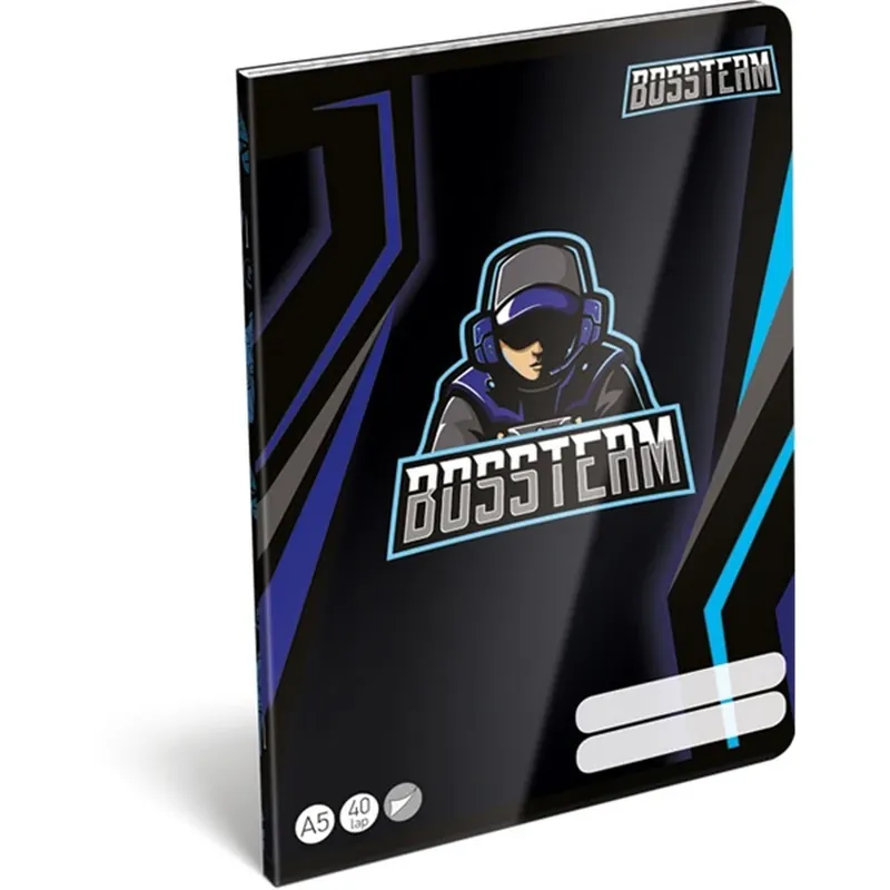 LIZZY CARD Bossteam Gamer 4Life FSC A5 40 plat fixat sima broșură 22970201 18917 Reducere extra